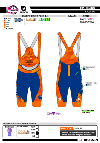 Culotte Corto PRO 1.1 - Royal
