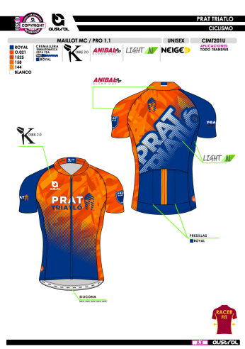 Maillot MC PRO 1.1 - Royal