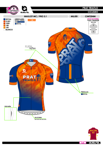 Maillot MC PRO 3.1 - Royal