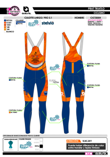 Culotte Largo PRO 3.1 - Royal 2