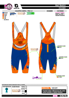 Culotte Corto PRO 3.1 - Royal 2