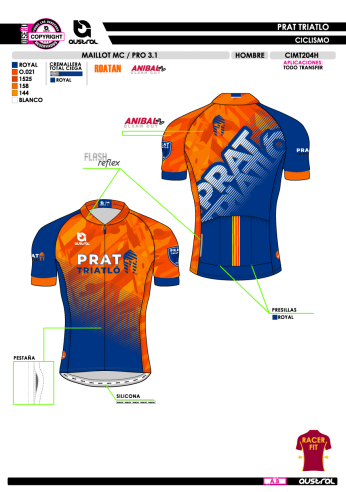 Maillot MC PRO 3.1 - Royal