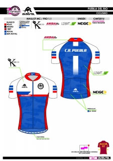 Maillot MC PRO 1.1 - Royal 2