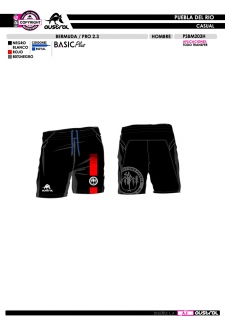 Bermuda PRO 2.3 - Negro 2