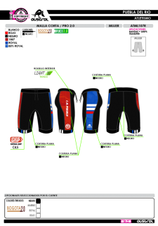 Malla corta PRO 2.0 - Negro 2