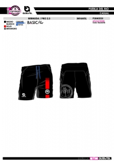 Bermuda PRO 2.3 - Negro 2