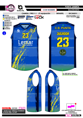 Camisa PRO 1.1 - 2ª Equipacion - Con...