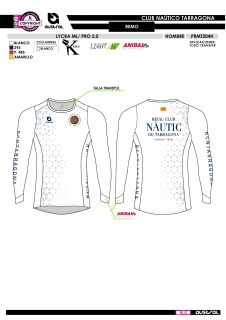 Lycra ML PRO 2.0 - Blanco 2