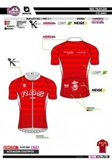 Maillot MC PRO 1.1 - Rojo 2
