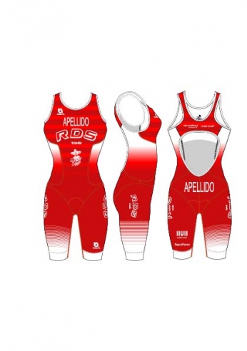 Tritraje PRO abierto 2.0 - Rojo