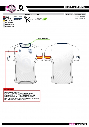 Lycra MC PRO 2.0 - Blanco