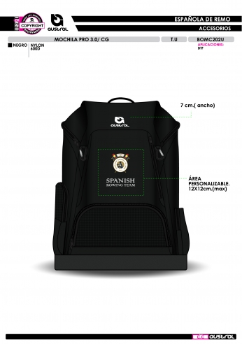 Mochila PRO 3.0 CG - Negro