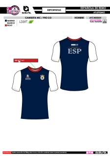 Camiseta MC PRO 2.0 - Marino 2