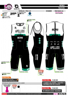 Tritraje PRO 2.0 - Negro 2