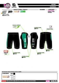 Malla Corta PRO 2.0 - Negro 2