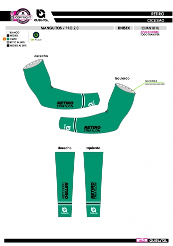 Manguitos PRO 2.0 - Verde