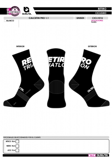 Calcetín PRO 1.1 - Negro 2