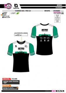 Camiseta MC PRO 2.0 - Negro 2