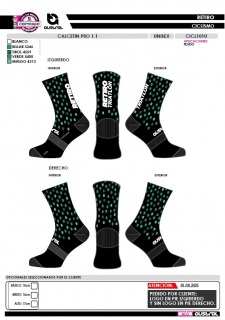 Calcetín PRO 1.1 - Negro