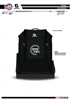 Mochila PRO 3.0 CG - Negro 2