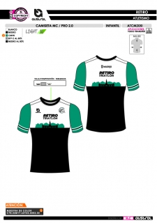 Camiseta MC PRO 2.0 - Negro 2