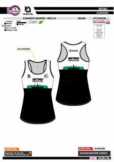 Camiseta Tirantes PRO 2.0 -... 2