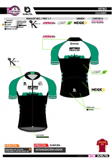 Maillot MC PRO 1.1 - Negro 2