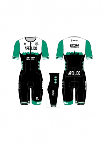 Tritraje AERO D PRO 2.1 LD MC - Negro