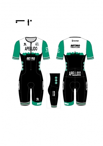 Tritraje AERO D PRO 2.1 LD MC - Negro