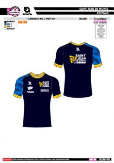 Camiseta MC PRO 3.0 - Marino 2