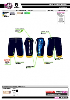 Malla corta PRO 2.0 - Negro 2