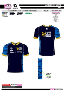 Camiseta MC PRO 1.1 - Marino 2
