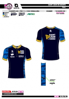 Camiseta MC PRO 1.1 - Marino 2