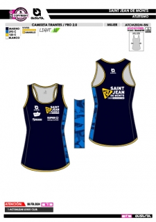 Camiseta Tirantes PRO 2.0 -... 2
