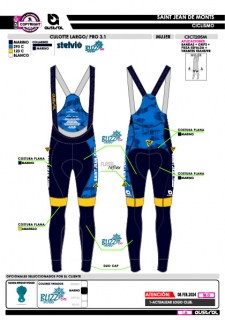 Culotte Largo PRO 3.1 - Marino 2