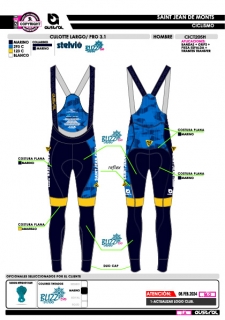 Culotte Largo PRO 3.1 - Marino 2