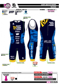 Tritraje PRO 2.0 - Marino 2