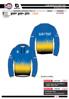 Sudadera Capucha PRO 1.3 -... 2