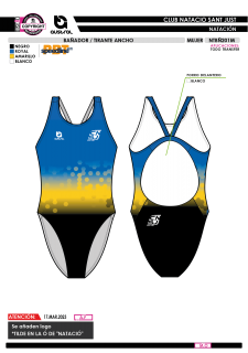 Bañador Tirante Ancho - Royal 2