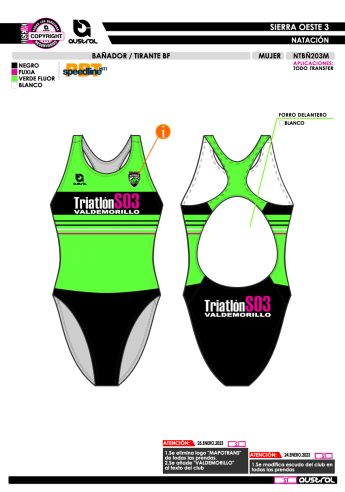 Bañador tirante BF - Verde