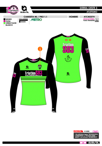 Camiseta ML PRO 1.1 - Verde