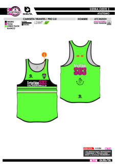 Camiseta Tirantes PRO 2.0 -...