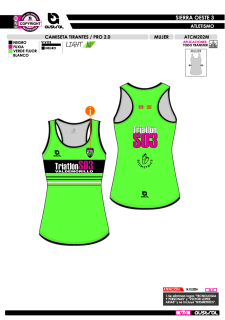 Camiseta Tirantes PRO 2.0 -... 2