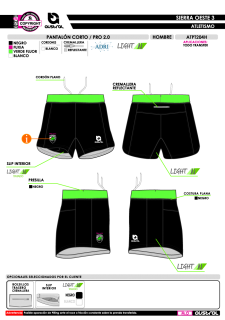 Pantalón Corto PRO 2.0 - Verde 2