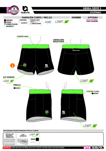 Pantalón Corto PRO 2.0 - Verde