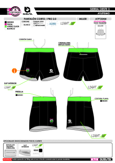 Pantalón Corto PRO 2.0 - Verde 2