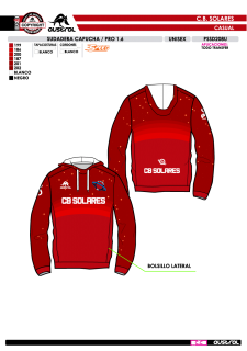 Sudadera Capucha PRO 1.6 -... 2