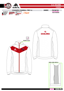 Chaq. Chándal PRO 1.6 - Blanco 2