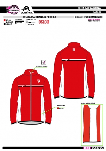 Chaq. Chándal PRO 2.0 - Rojo