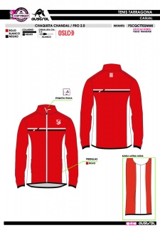 Chaq. Chándal PRO 2.0 - Rojo 2